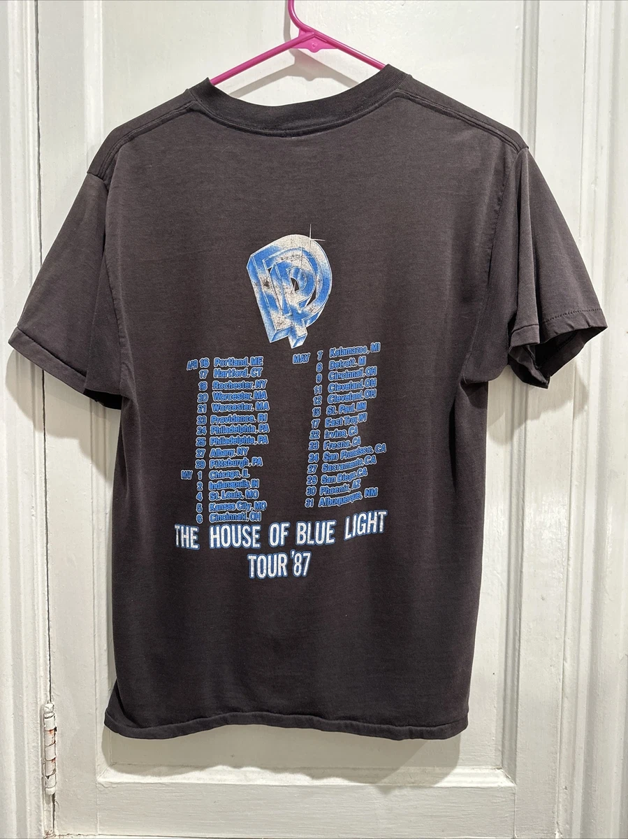 Vintage 1987 Deep Purple The House of Blue Light Tour Shirt Unisex (S46)