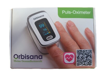 Puls-Oximeter Pulsmesser Misst Pulsfrequenz und Sauerstoffsättigung des Blutes
