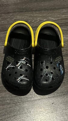 Unisex Crocs Shoes Rare Crocs Star Wars Classic Galaxy Clog M/6 W/8 Ltd Edition