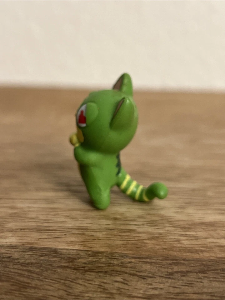 "Figura de acción Lost Kitties Serie 1 Green Cat 1,5"" PVC BONBON 2018 juguete" Foto 4 de 4
