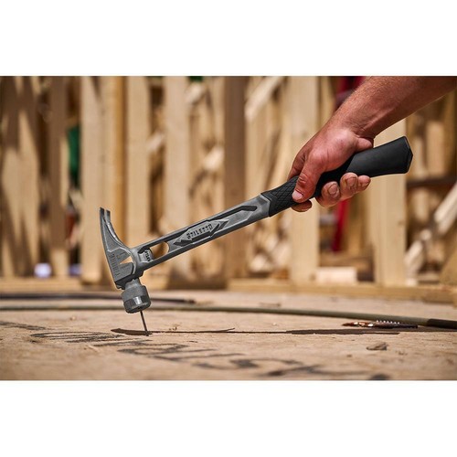 Stiletto Claw Hammers 15 Oz. Tibone Milled Face With Curved Handle Orange Grip - Picture 5 of 9