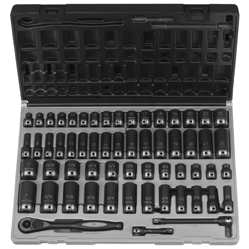 Grey pneumatic 2024 socket set