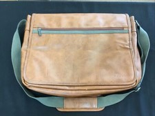 Bugatti Laptop/Hand Bag (Brown Leather) FREE ...