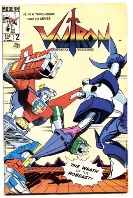 Voltron #2 - 1985 - Modern - VF/NM - comic book
