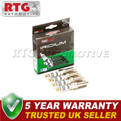Set of 4 Purespark Iridium Upgrade Spark Plugs 5086-08 - 3 YEAR WARRANTY