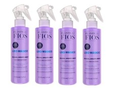 4x Cadiveu Plastica dos Fios Liso Magico Gradual Smooth Serum Treatment 215ml