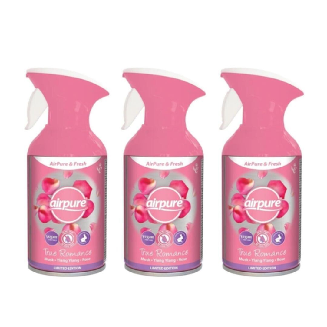 Airpure  & Fresh Trigger Spray True Romance 250Ml - Image 3
