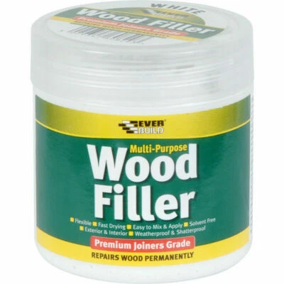 Everbuild Multi Purpose Premium Joiners Wood Filler White Pine LightOak DarkOak