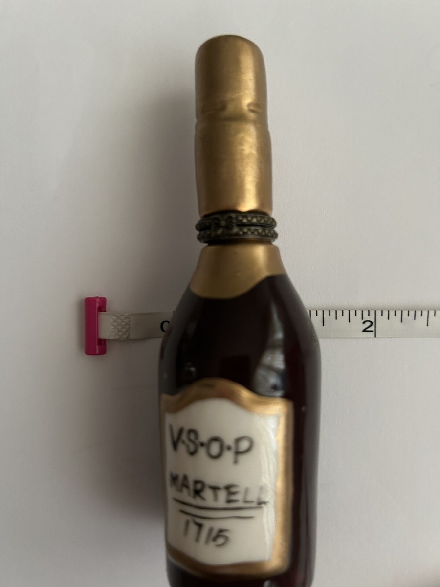 New Miniature VSOP Martell 1715 Bottle Opens Hinged | eBay