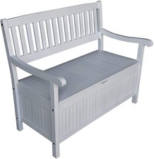 Truhenbank Greena 3er Sitz Gartenbank Bank Parkbank