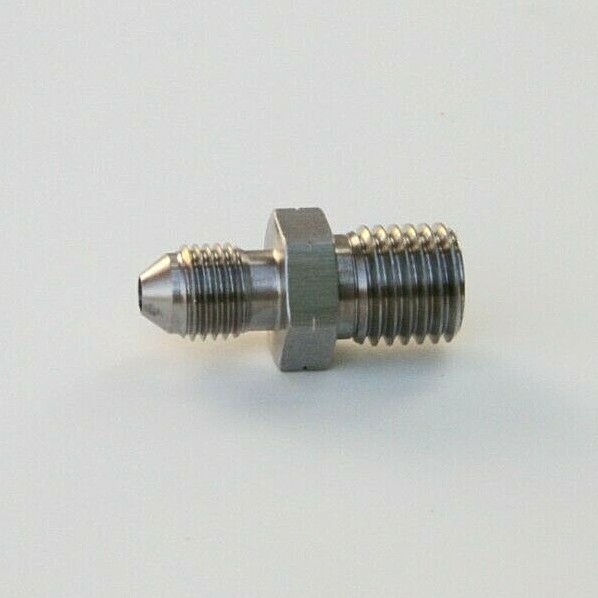  3 AN 3 to M12 X 1.5 Metric Stainless Steel Brake Fittings Adapter eBay