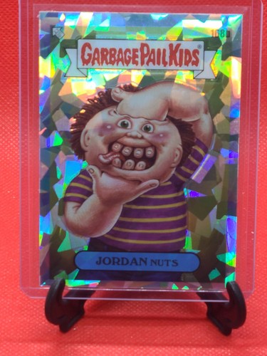 2022 Topps Chrome Garbage Pail Kids JORDAN NUTS Atomic Refractor 168b - Picture 3 of 3