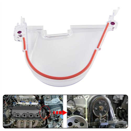 Klare Zahnriemenabdeckung für Nockenwellenrad für Honda Civic D15 D16 SOHC 96–00 - Picture 6 of 10