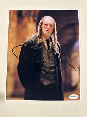 David Bradley  Harry Potter  Autogramm signed  Argus Filch  10x8 Foto ACOA