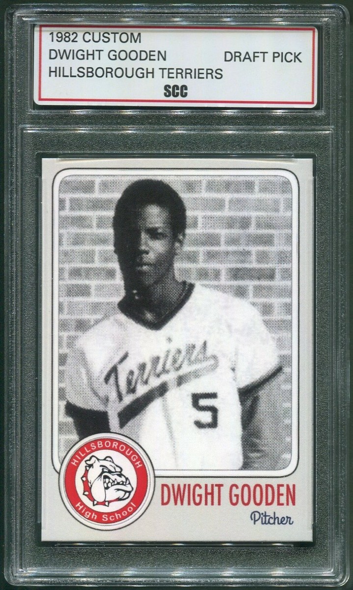 Custom 1982 Dwight 'Doc' Gooden Terriers Draft Pick High School