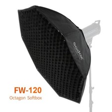 US GODOX 120cm 47" Octagon Honeycomb Grid Softbox for SK400 MS300 AD400Pro Flash