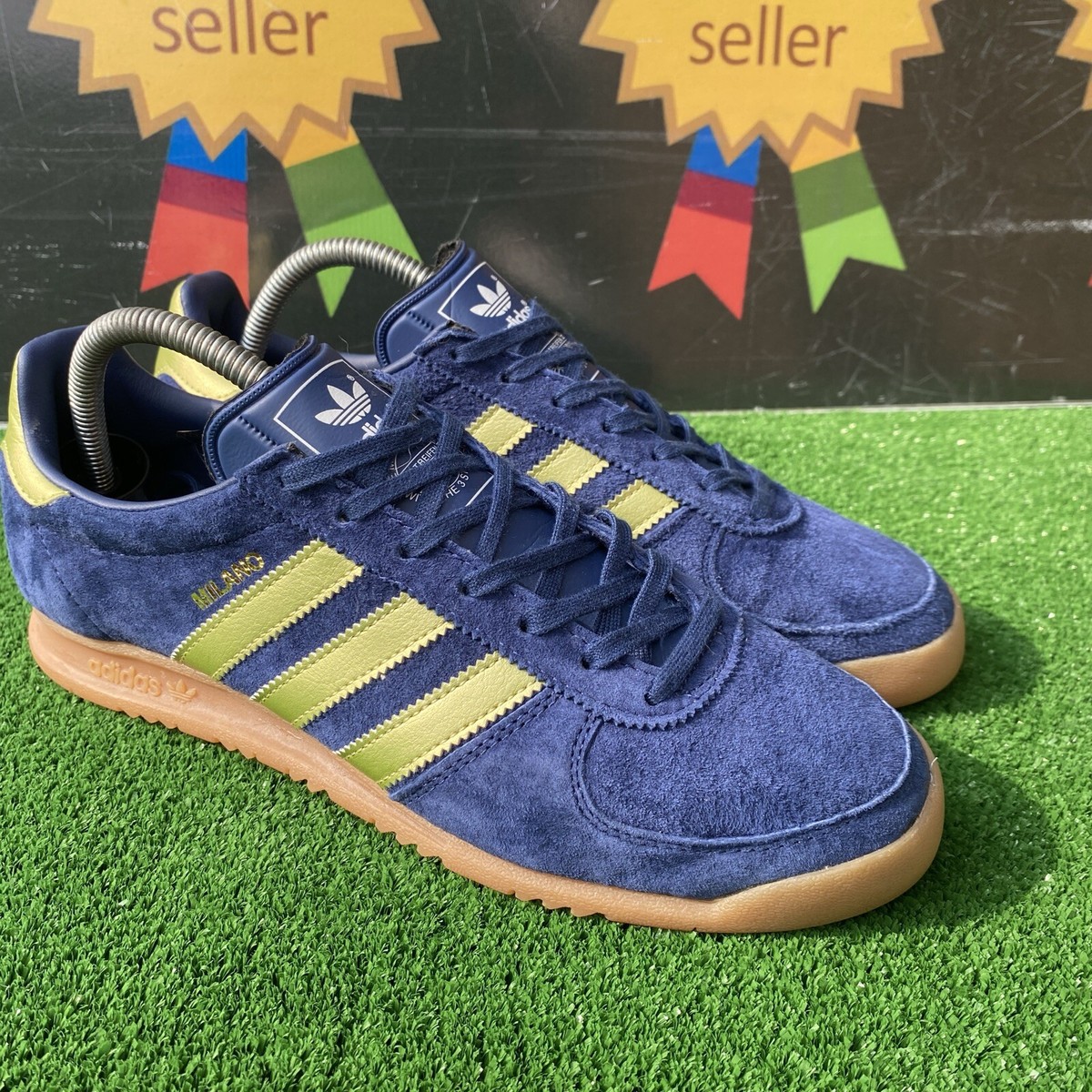 adidas milano blue gold