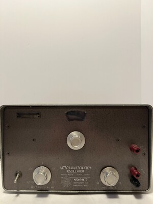 KROHN-HITE ULTRA-LOW FREQUENCY OSCILLATOR MODEL 400-A *Extremely Rare*
