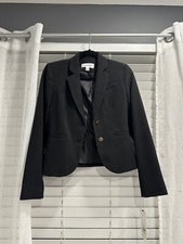 Calvin Klein Women's Petite Blazer Black