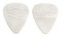 Herco VINTAGE 66 Extra Light Nylon Guitar Picks / Plectrums  -  Pack of 6 Picks