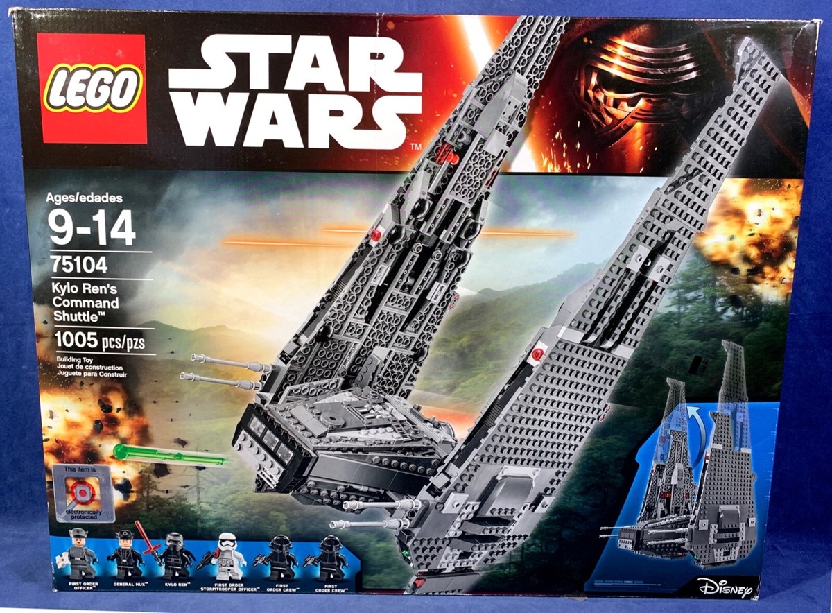 KYLO REN'S COMMAND SHUTTLE - Star Wars Lego 75104 First