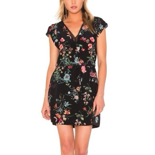 Rebecca Taylor Meadow Silk Floral Dress 