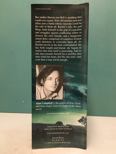 "God of Clocks" by Alan Campbell 1st/1st HC/DJ 2009 The Deepgate Codex Volume 3 - Foto 5 di 8