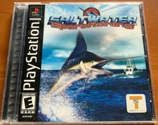 PS1 Game :   SALTWATER SPORTFISHING  !!   COMPLETE w/MANUAL