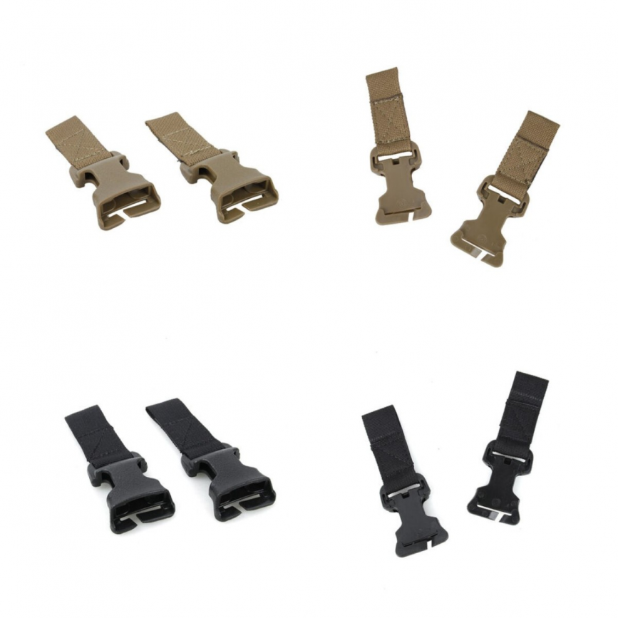 TMC3129 Connect Fastener Buckle Set Adapter for Molle Tactical Vest Waist Seal