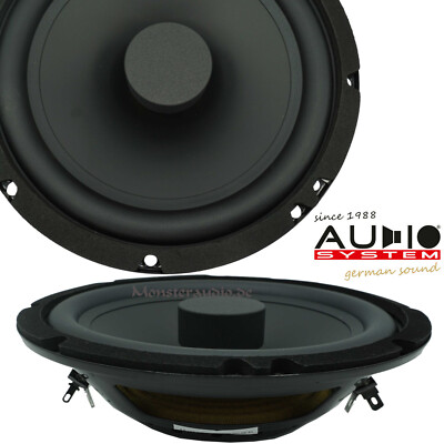 Audio System 260 Watt Flach-Lautsprecher 16,5cm 2 x 2 Ohm AS 165 DC FLAT EVO2