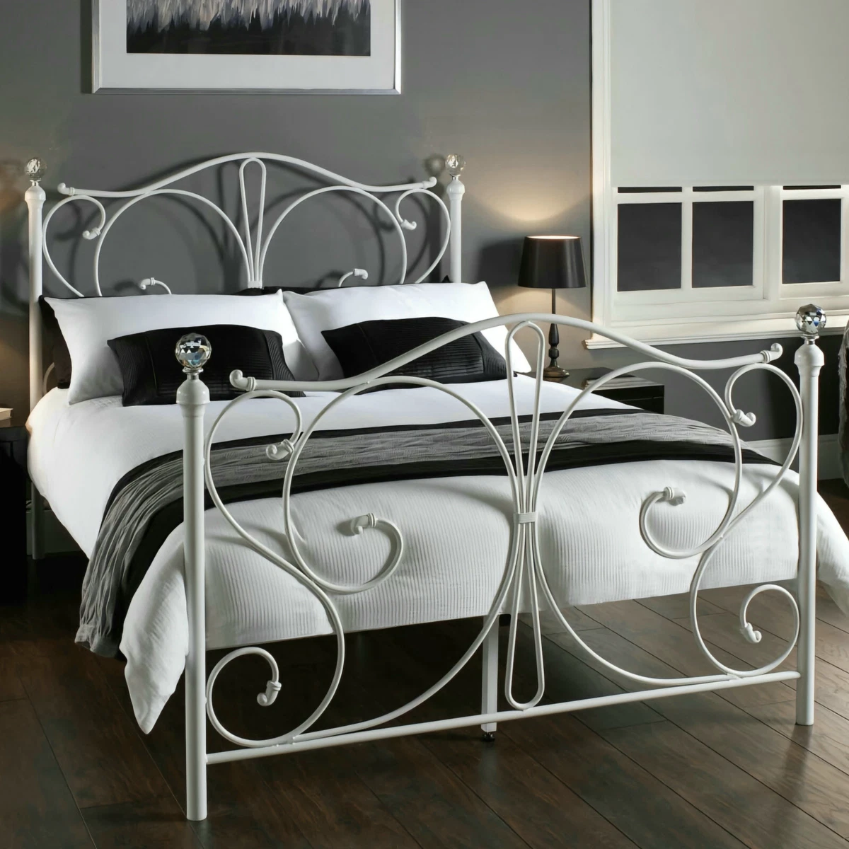 Luxury metal bed frames deals