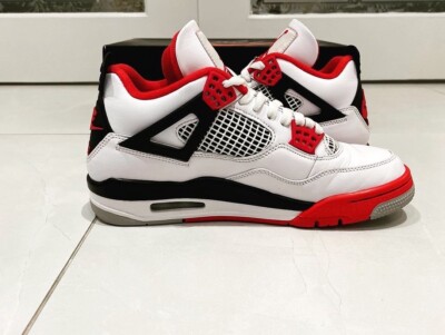 Fire Red Jordan 4s Girls Jordan Retro OG GS 'Fire Red' 2020