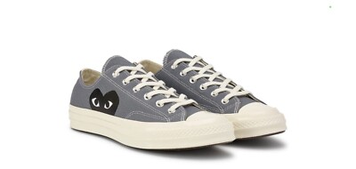 Converse Comme des Garcons CDG PLAY x Chuck 70 Low 'Steel Converse Comme des Garcons CDG PLAY x Chuck 70 Low 'Steel