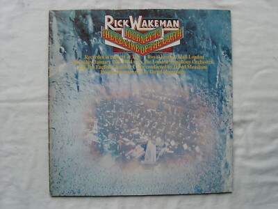 RICK WAKEMAN - Journey To The Centre Of The Earth LP - 1974 UK - Like New Vinyl