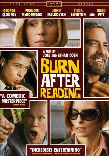 Burn After Reading (DVD, 2008) - Used - Looks and Works Great!  FREE SHIP! - Picture 1 of 1