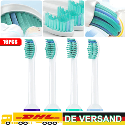 16x Ersatzbürsten für Philips Sonicare Aufsteckbürsten für alle Sonicare Modelle - Bild 1 von 13