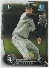 2016 Bowman Chrome Prospects #BCP41 Jordan Guerrero 1st - Chicago White Sox
