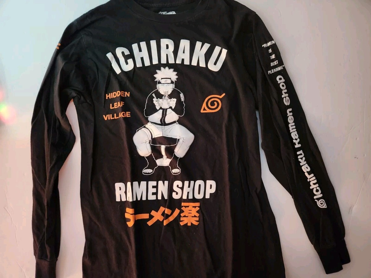 Shonen Jump Naruto Shippuden Ichiraku Ramen Shop Long Sleeve T