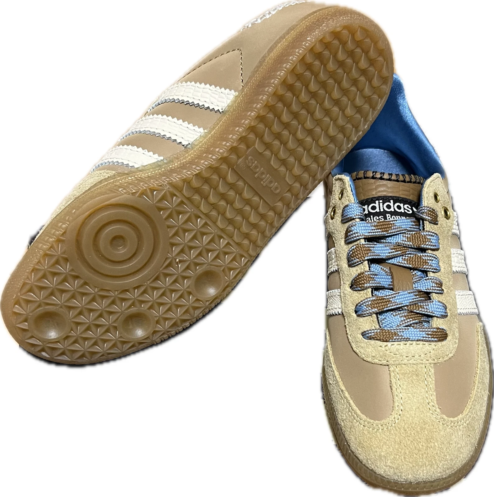 Adidas x Wales Bonner Nylon Samba Desert/White US 5 - UK 4.5 - EU 37 1/3 - 230