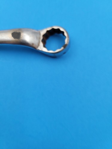 Wrench Snap-On XS 1820 Offset SAE 9/16" X 5/8" Short USA Tool Chrome - Picture 5 of 5