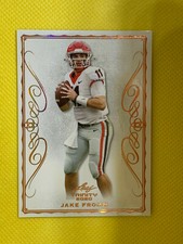 JAKE FROMM 2020 Leaf Trinity Multi-Sport Base Rookie Card - Bills