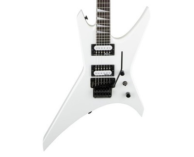 Used Jackson JS Series Warrior JS32 - Snow White w/ Amaranth FB