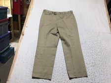 Perry Ellis Portfolio Dress Pants Mens 36/29 Tan Pockets