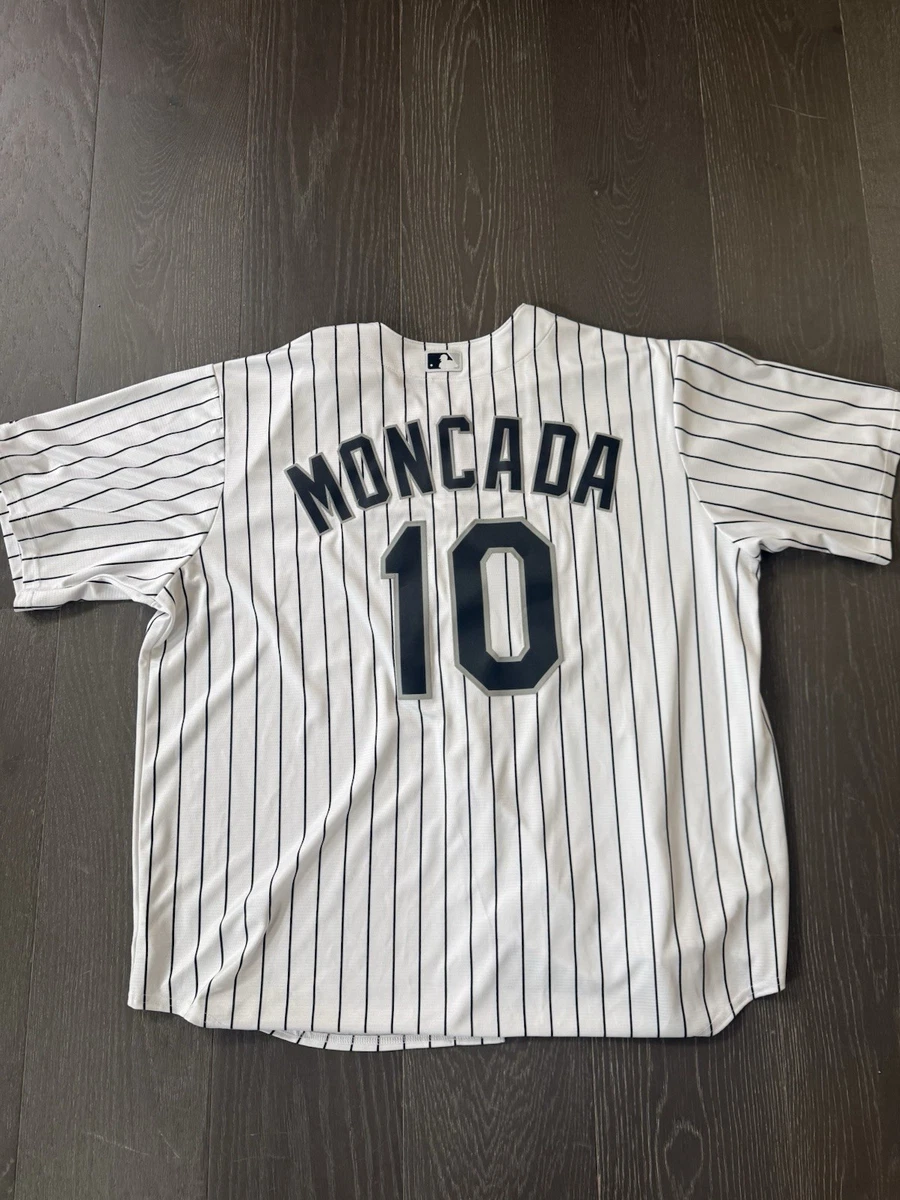 MLB ホワイトソックス マジェスティック ユニフォーム モンカダ 10 XL Majestic Chicago White Sox Moncada #10 Cool Base MLB Jersey 2XL