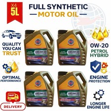 x4 0W-20 5L Full Synthetic Motor Oil ACEA C3 API SN Toyota Hybrid Engine Oil 5.00 per litre