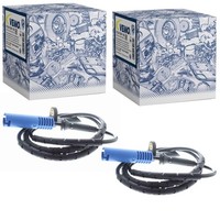 2X Vemo ABS-SENSOREN Beidseitig Hinten Passend FüR Bmw 3 | V20-72-5260