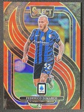 Federico Dimarco 2024-25 Panini Select Serie A Mezzanine Red Wave /38 #109