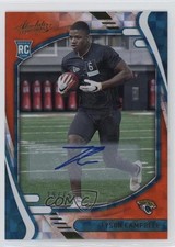 2021 Absolute Rookies Spectrum Orange Signatures 19/75 Tyson Campbell Auto 10y3