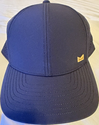 Melin A-Game Hydro Baseball Cap Black Solid Adjustable XL Casual Men