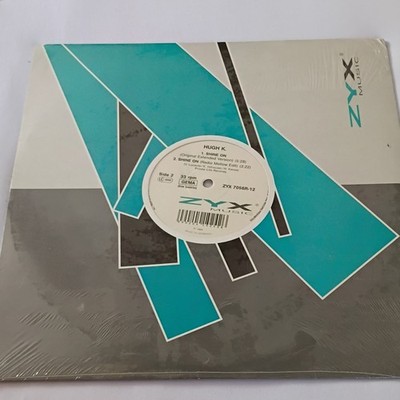 New Sealed Remix Hugh K. Shine On ZYX Music Single 12'' Vinyl 33 RPM 1993 